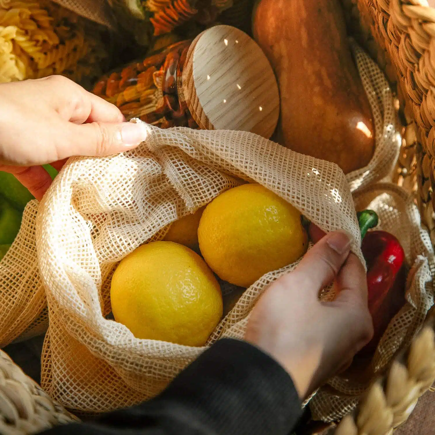Kynd-Mynded-Groente-en-Fruit-Zakje Groente en Fruit Zakje