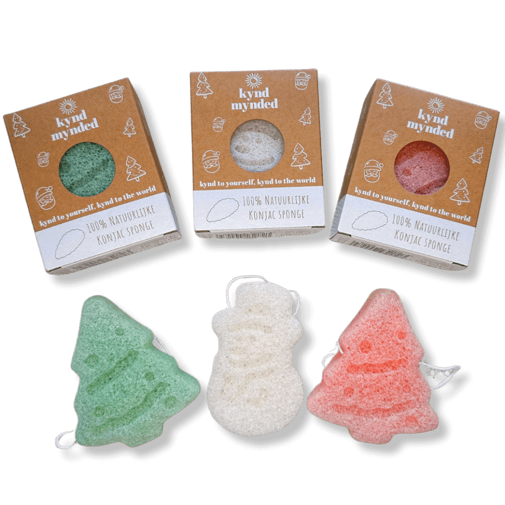 Kerst Konjac Sponge - Kynd Mynded