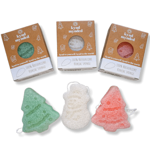 Kerst Konjac Sponge - Kynd Mynded