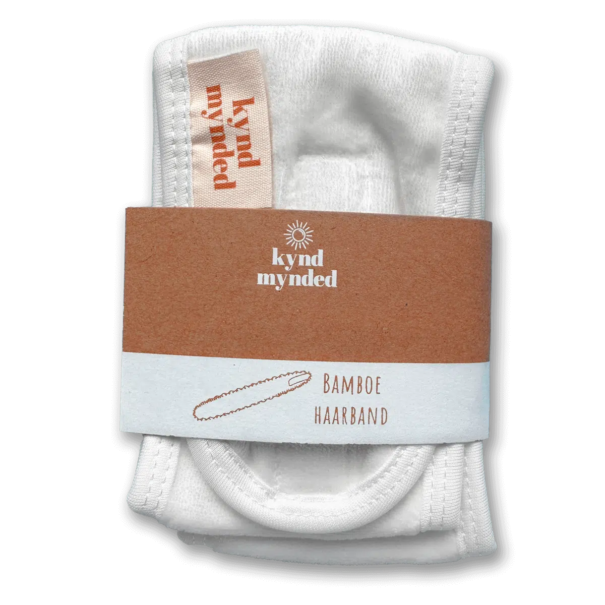 Kynd Mynded Bamboe Haarband Wit