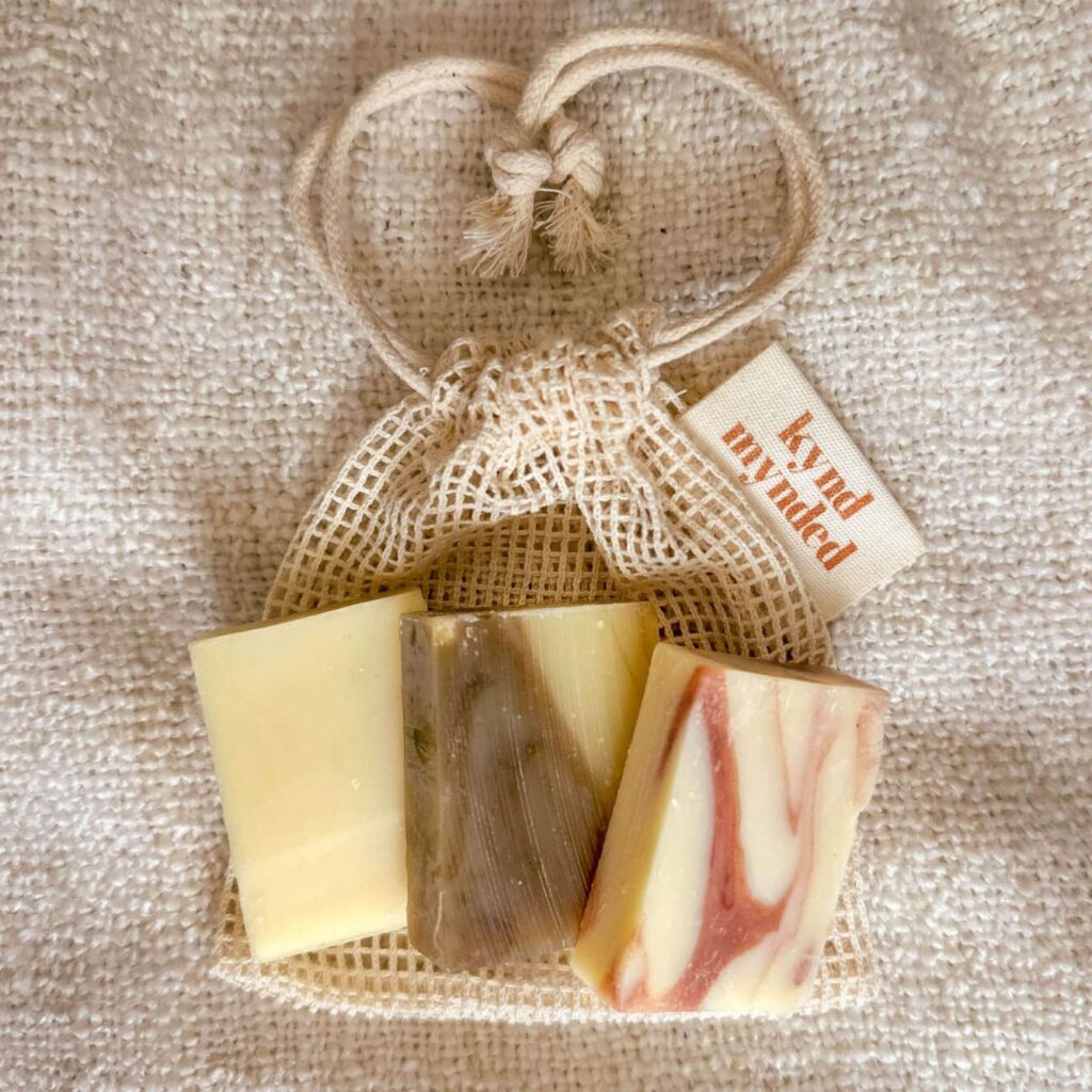 Kynd Mynded Mini Natuurlijke Zeepjes Kerstgeschenkjes